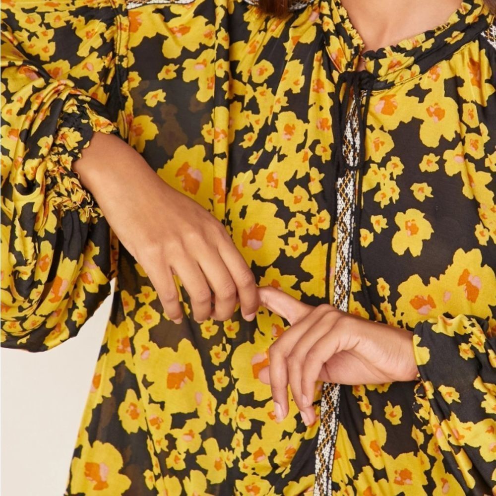Free People Size Small Tunic top size S - Picture 6 of 15